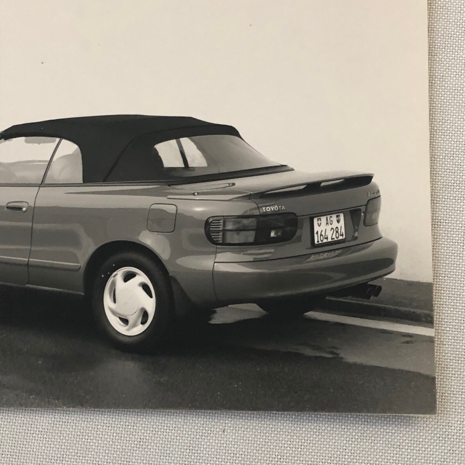 Toyota Celica 2.0 GTi Cabriolet Convertible Factory Press Photo Photograph Print