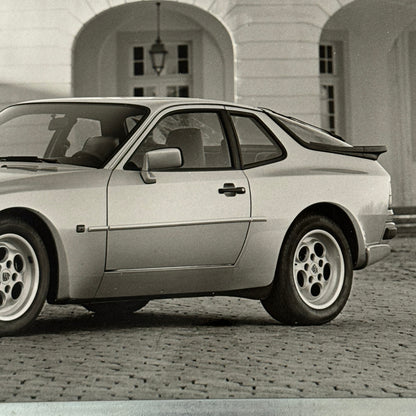 Porsche 944 Turbo Car Factory Press Photo Photograph Werkfoto German
