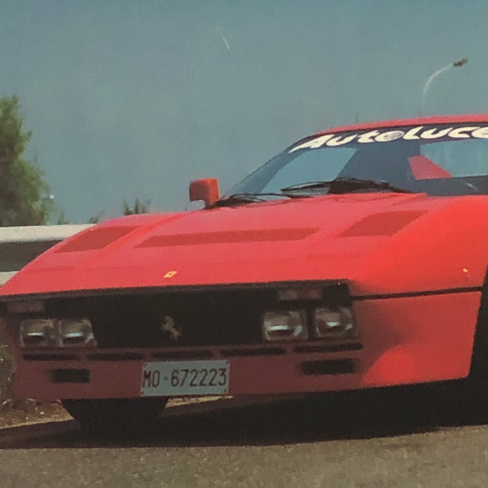 Ferrari 288 GTO Car Postcard Post Card Ferrari 288GTO