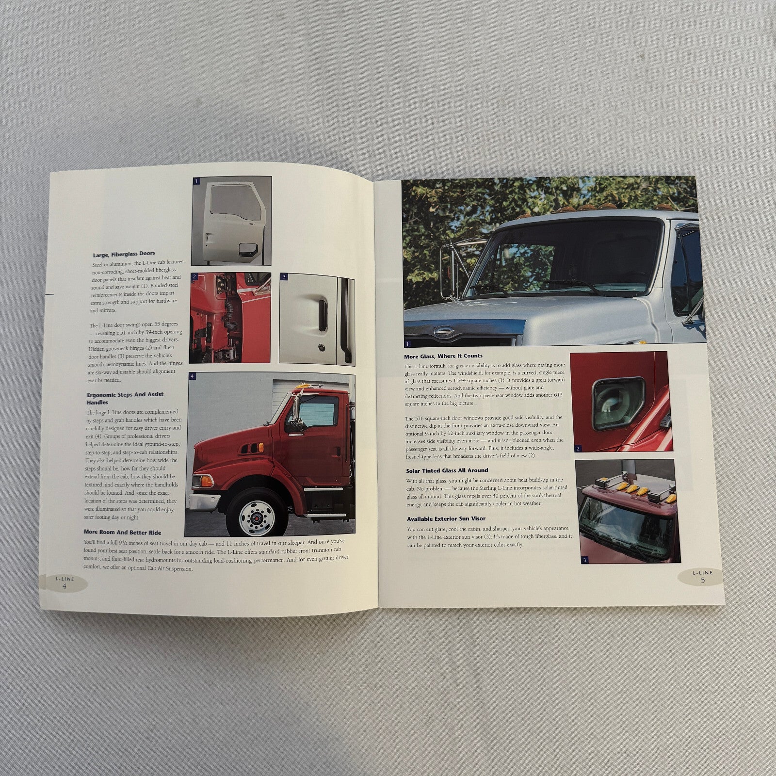 Sterling Truck L-Line L Line Sales Brochure Catalog Advertising