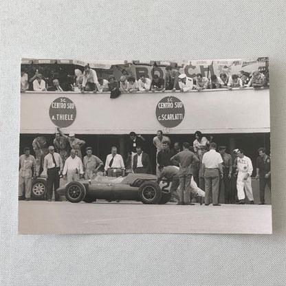 Vintage Grand Prix Racing Car Driver Photo Photograph Gunther Molter