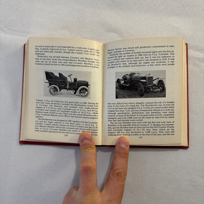 1963 Veteran Motorcar Pocketbook Book Vintage Bugatti Benz Rolls Royce and More