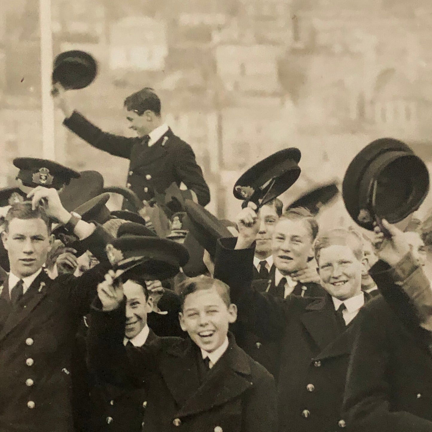Vintage Press Photo Photograph Royal Naval College Cadets Dartmouth UK