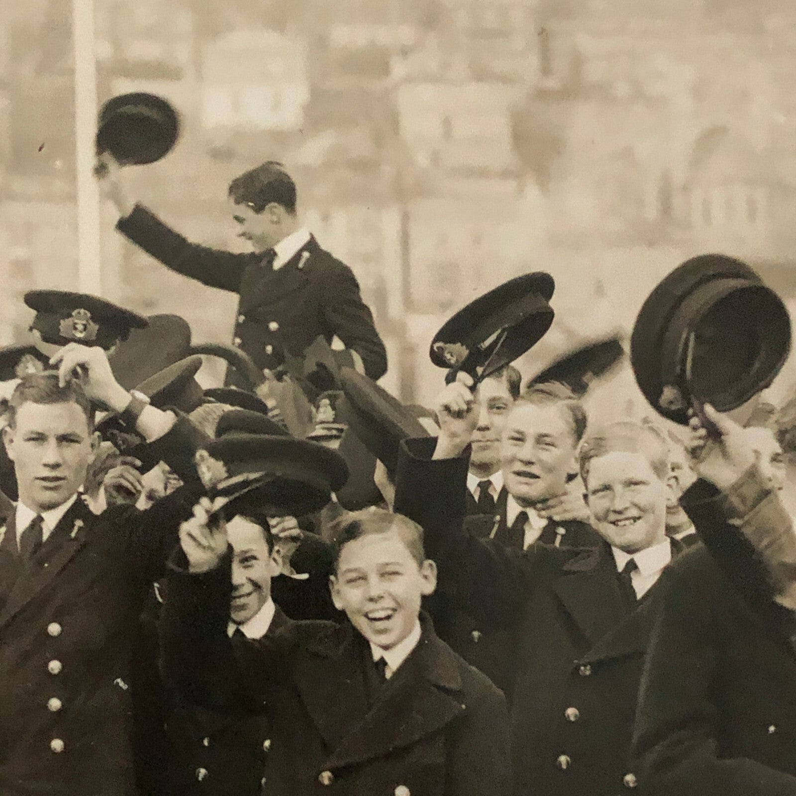 Vintage Press Photo Photograph Royal Naval College Cadets Dartmouth UK