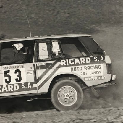 1980 Transafrica Rally Rallye Photo Photograph DPPI Land Rover Range Rover