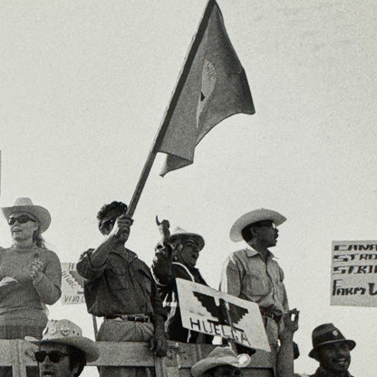 United Farmworkers Union Strike Labour Labor Canada Press Photo Photograph