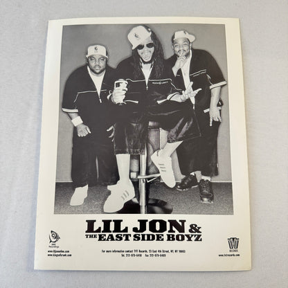 Lil John and the East Side Boyz Music Publicity Press Photo Photograph Hip Hop
