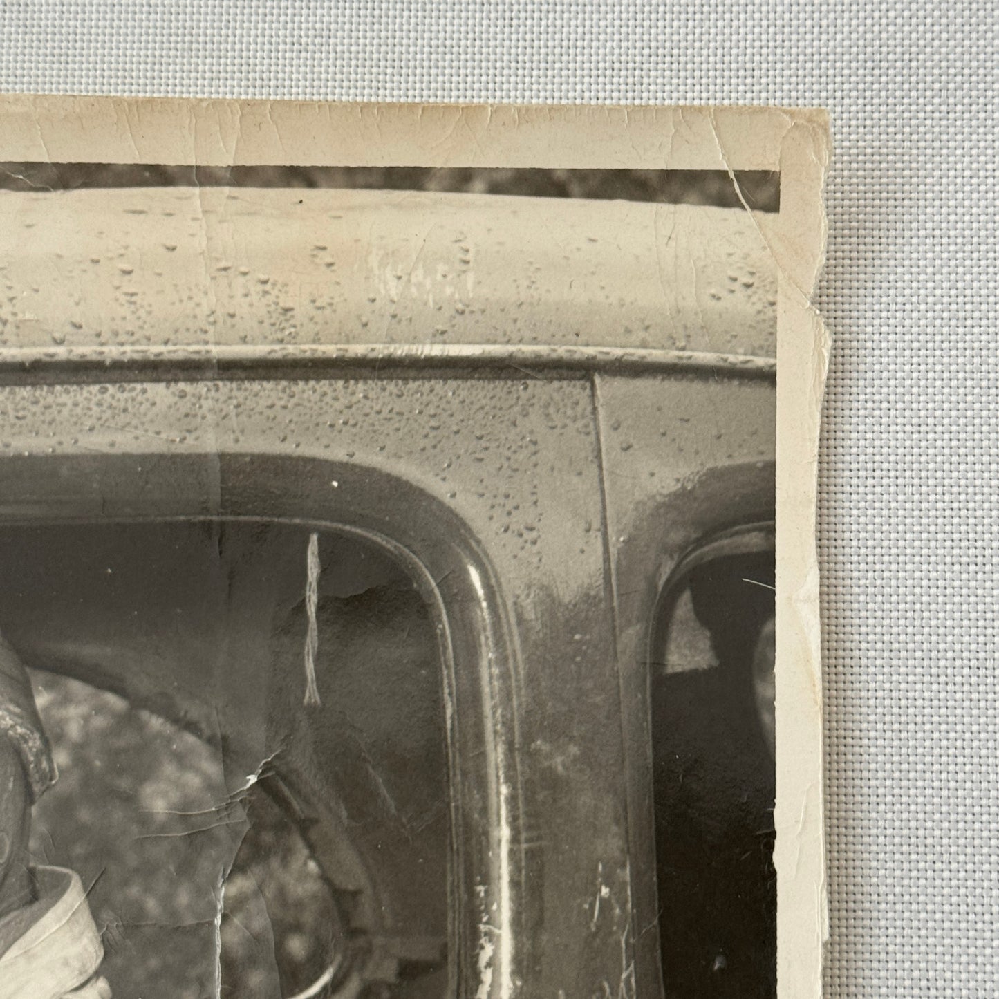 Vintage Stock Car Racing Car Driver Photo Photograph