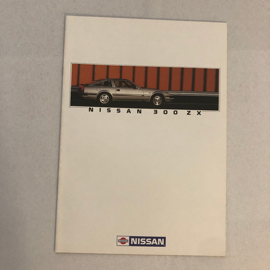Vintage Nissan 300ZX Sales Brochure Catalog GERMAN Text European Market 300 ZX Z