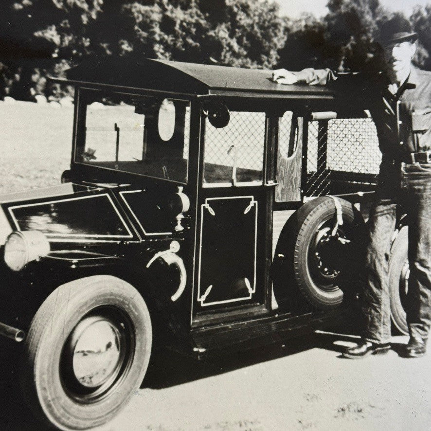 Vintage Custom Car Photo Photograph Print Volkswagen Beetle VW Based Automobile