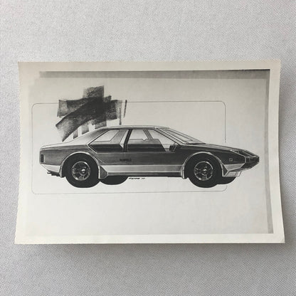 Vintage Car Design Photo Photograph of Illustration