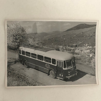 Vintage Renault Bus Press Photo Photograph Print