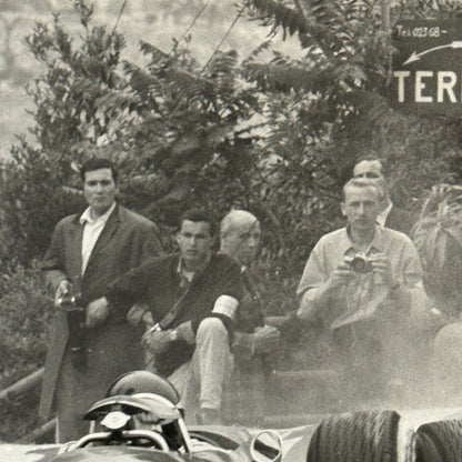 Vintage Racing Photo Photograph 1965 Monaco Grand Prix Race Autocar Magazine