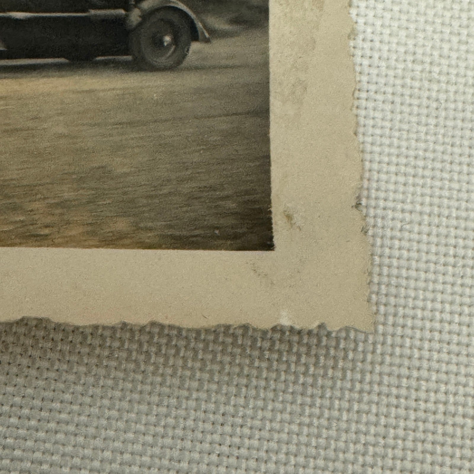 Antique Racing Photo Automobile Early Car Motorsport Photograph Print