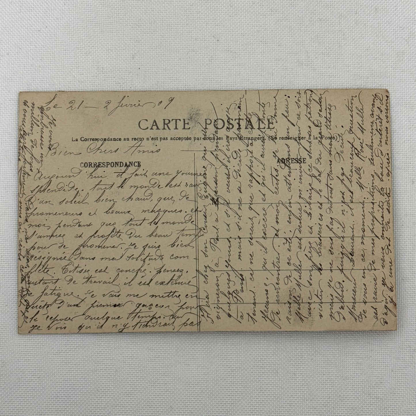 Emperor Guillaume II Kaiser WIlhelm II Car Automobile Postcard Post Card