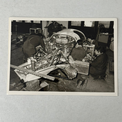 Porsche 956 Racing Car Photo Photograph Print Lot 5x Vintage