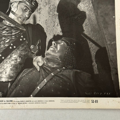 Vintage Movie Film Press Photo Photograph Salome