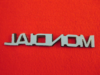 Ferrari Mondial Badge Emblem Logo Script - Authentic Original 
