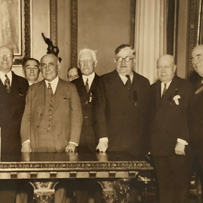 Press Photo Photograph National Democratic Club New President William H Hickin