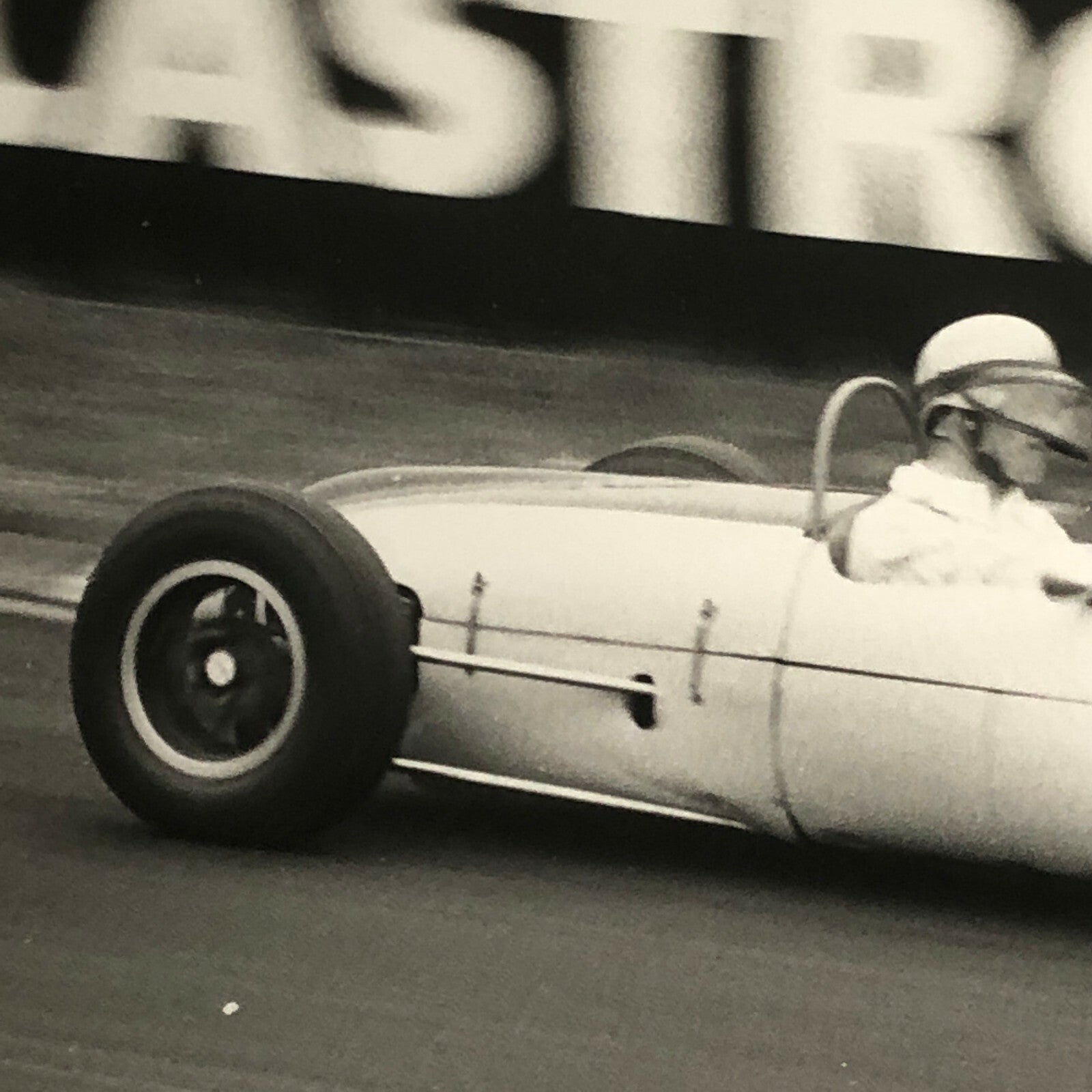 Vintage Car Racing Photo Photograph Print - 1961 Brands Hatch 
