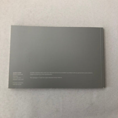 2011 Audi Motorsport Lifestyle Accessories Sales Brochure Catalog Clothing