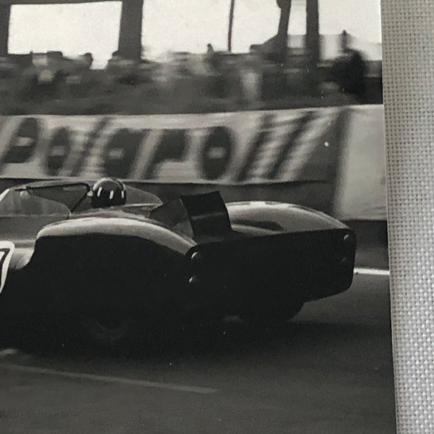 Vintage Racing Photo Photograph Rover BRM Turbine Car LeMans 1963 Graham Hill