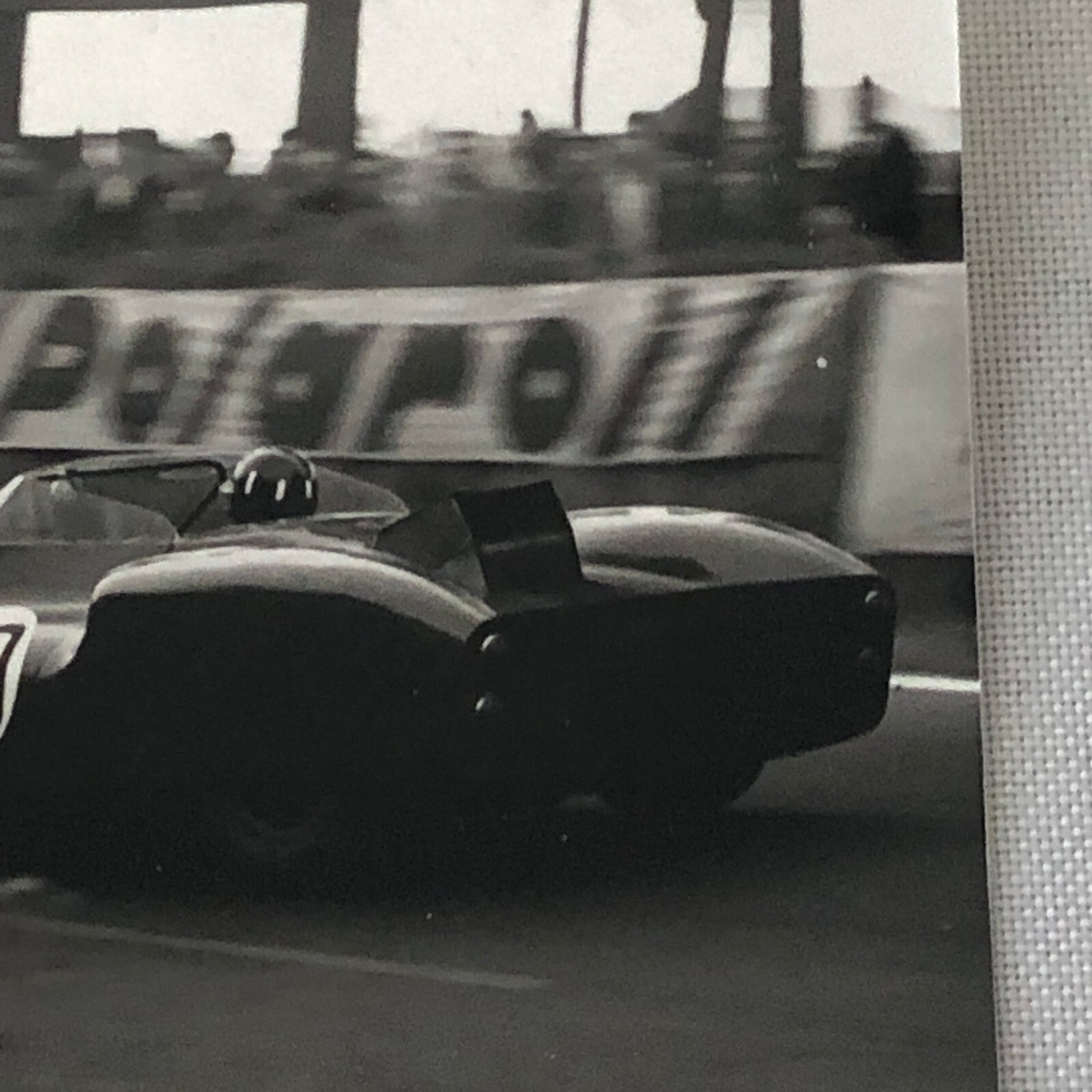 Vintage Racing Photo Photograph Rover BRM Turbine Car LeMans 1963 Graham Hill