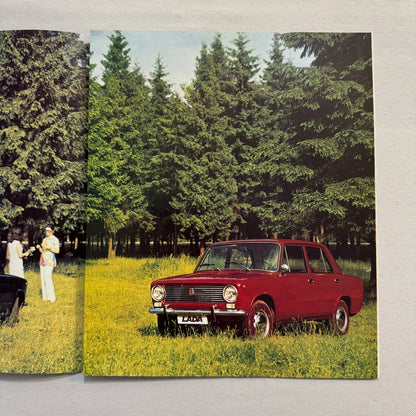 Lada Car Sales Brochure Catalog Advertising Vintage