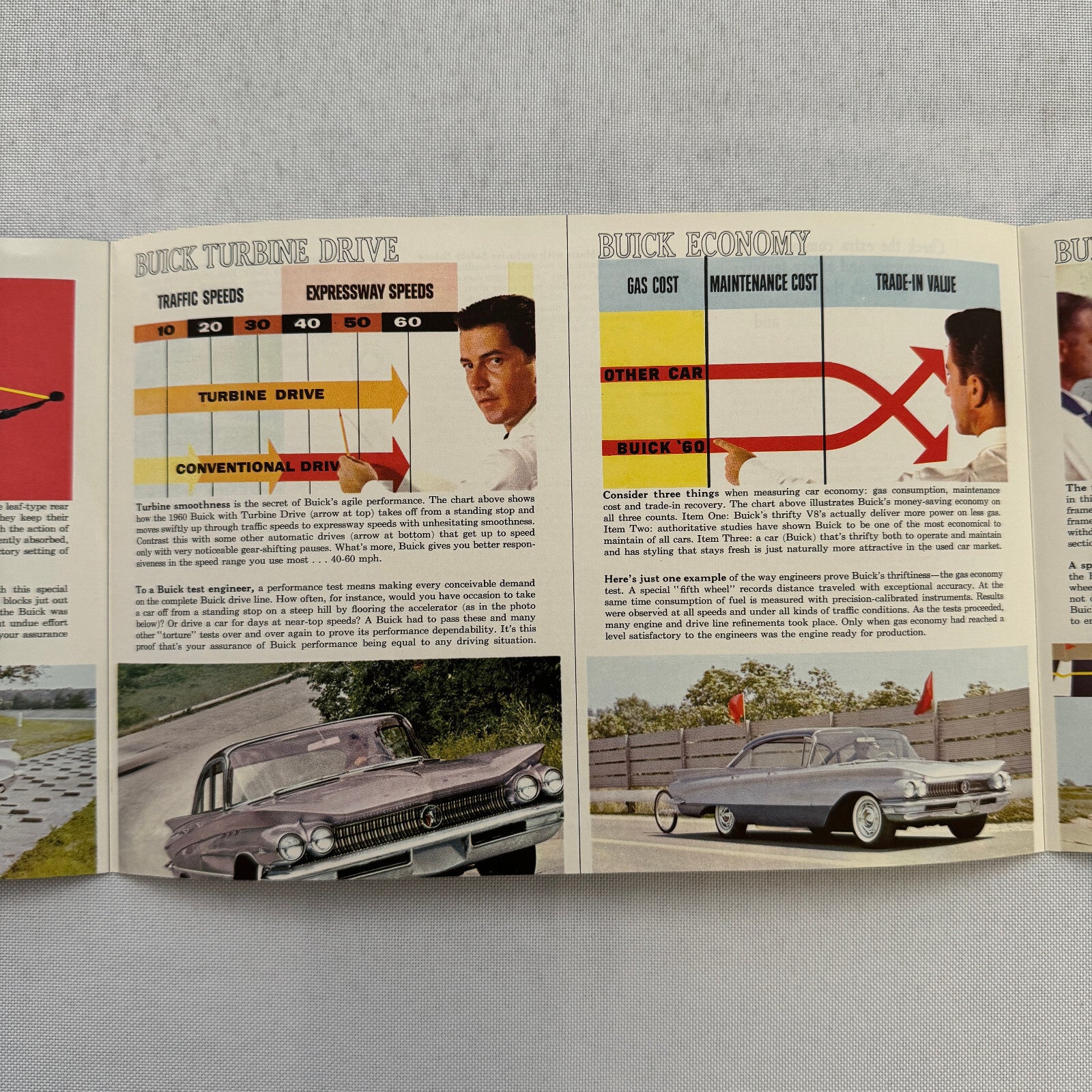 1960 Buick LeSabre Car Sales Brochure Catalog Station Wagon Coupe Convertible
