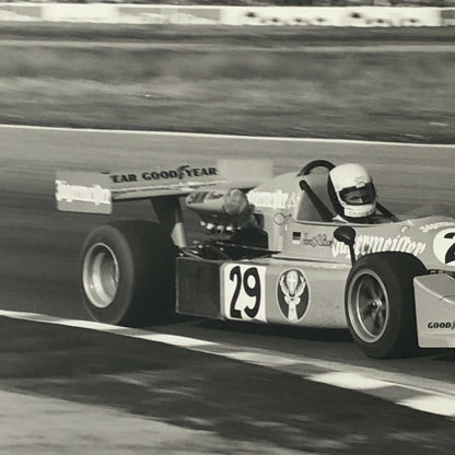 Vintage 1976 Formula 2 F2 Hockenheim Racing Photo Photograph Hans Stuck March 