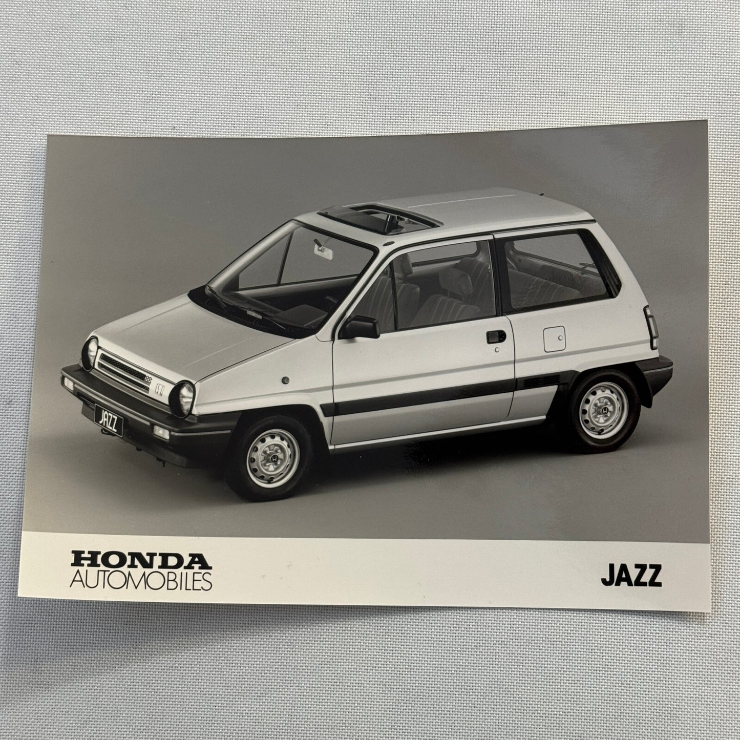 Honda Jazz Car Factory Press Photo Photograph Print