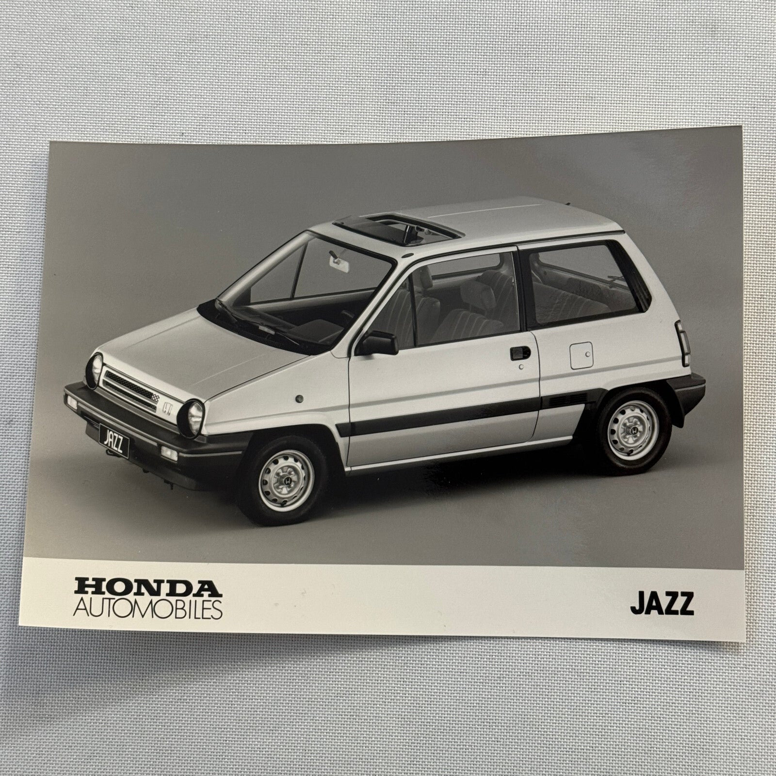 Honda Jazz Car Factory Press Photo Photograph Print