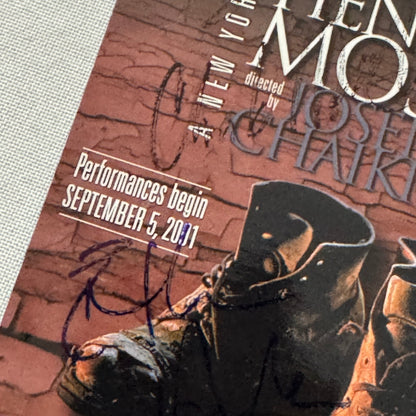 The Late Henry Moss Cast Signed Playbill Autographed Ethan Hawke Guy Boyd 2001