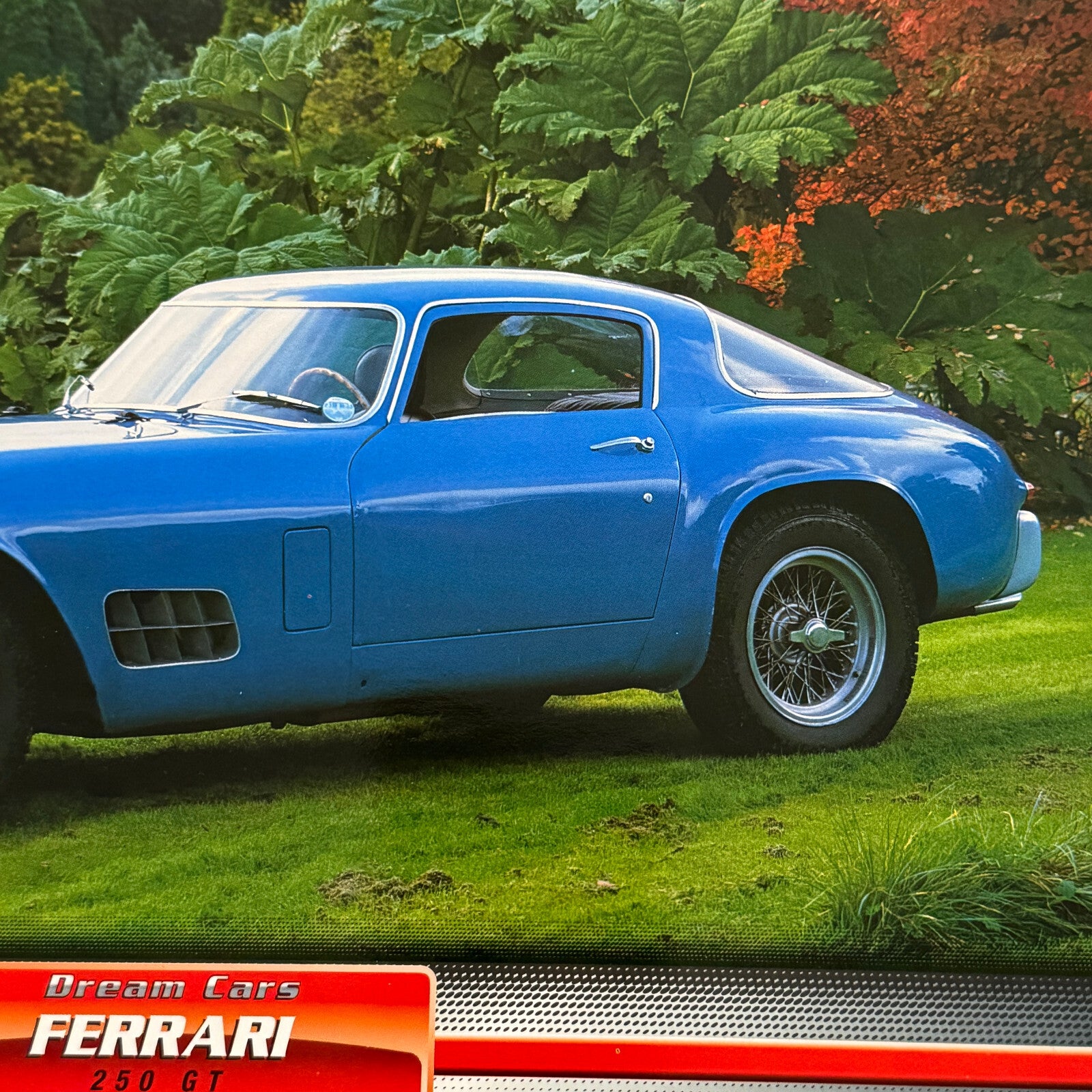 Ferrari 250 GT Dream Cars Mini Poster Card Brochure European