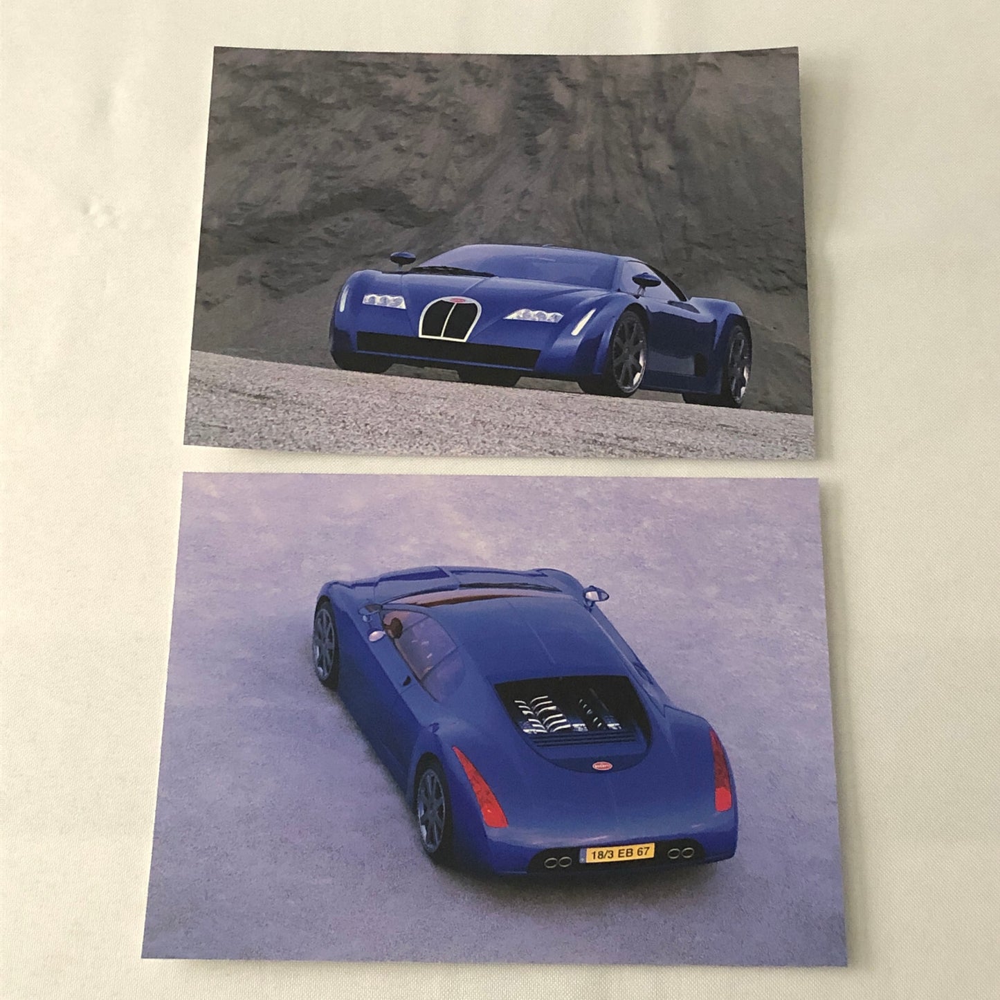 Bugatti Chiron Concept Car Press Kit Brochure Photos Bugatti GERMAN Text