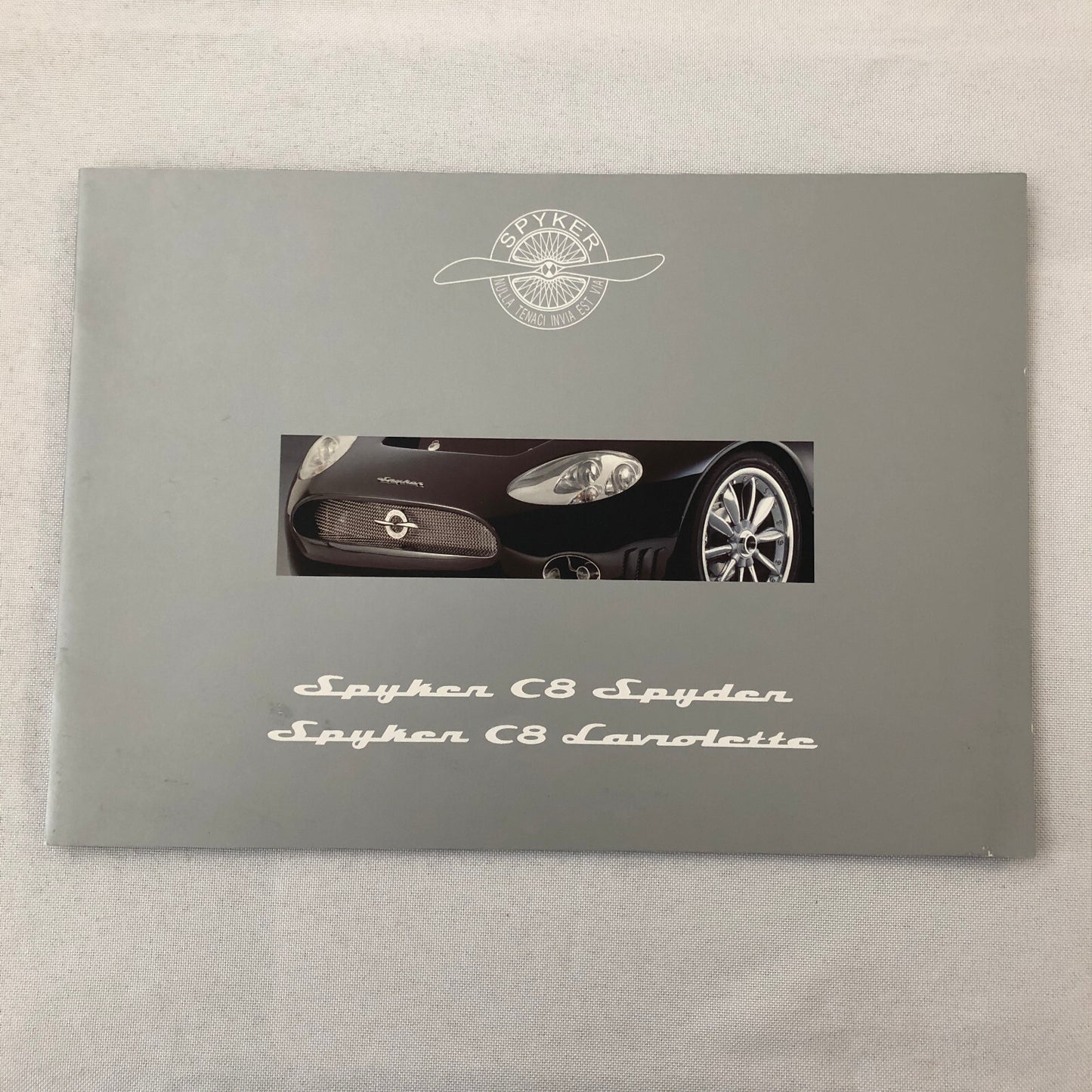 Spyker Car Sales Brochure Catalog C8 Spyder C8 Laviolette