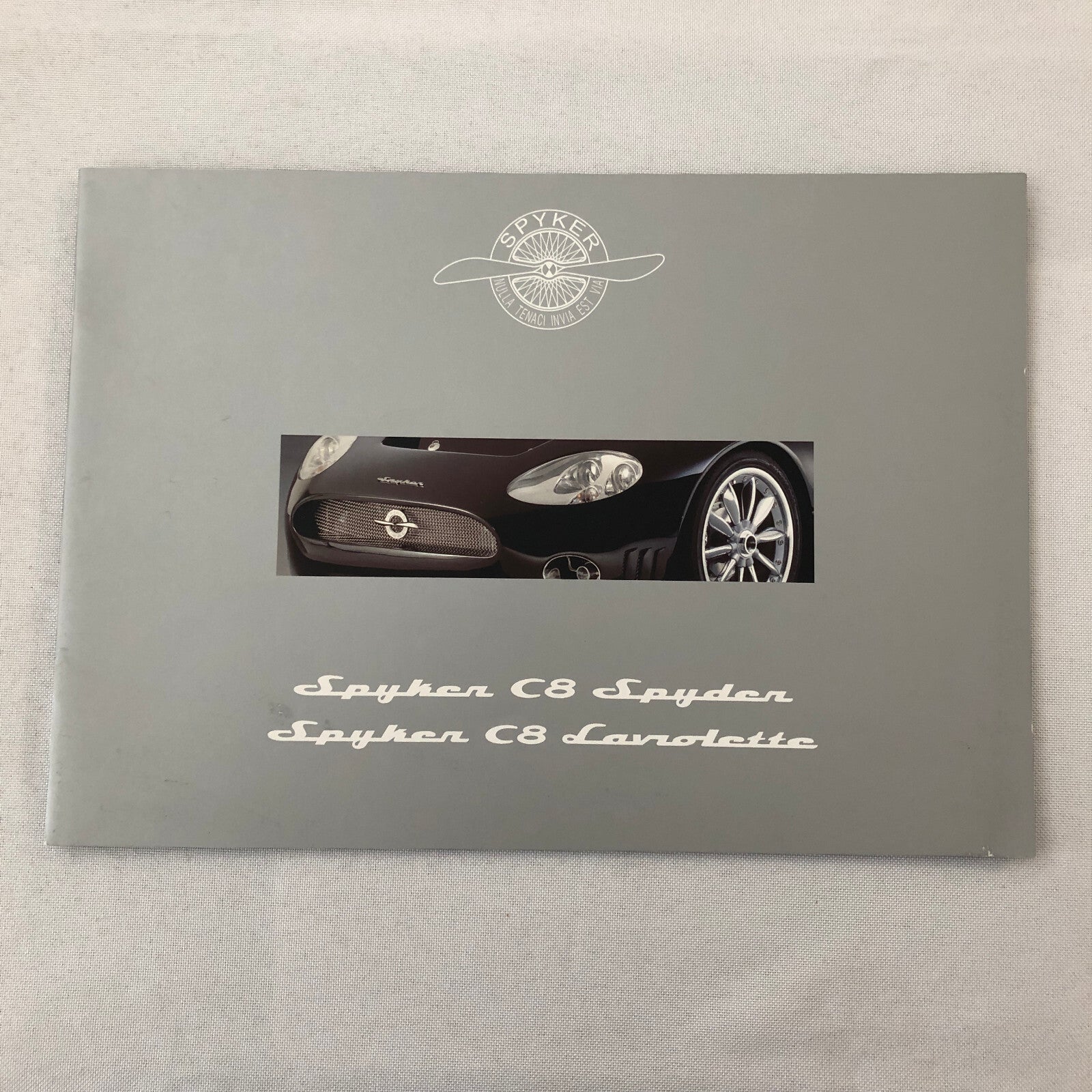 Spyker Car Sales Brochure Catalog C8 Spyder C8 Laviolette