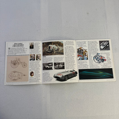 1983 Mercedes Benz Brochure Catalog 300D 380 SEC 380 SL 380 SEL 300SD 300CD TD