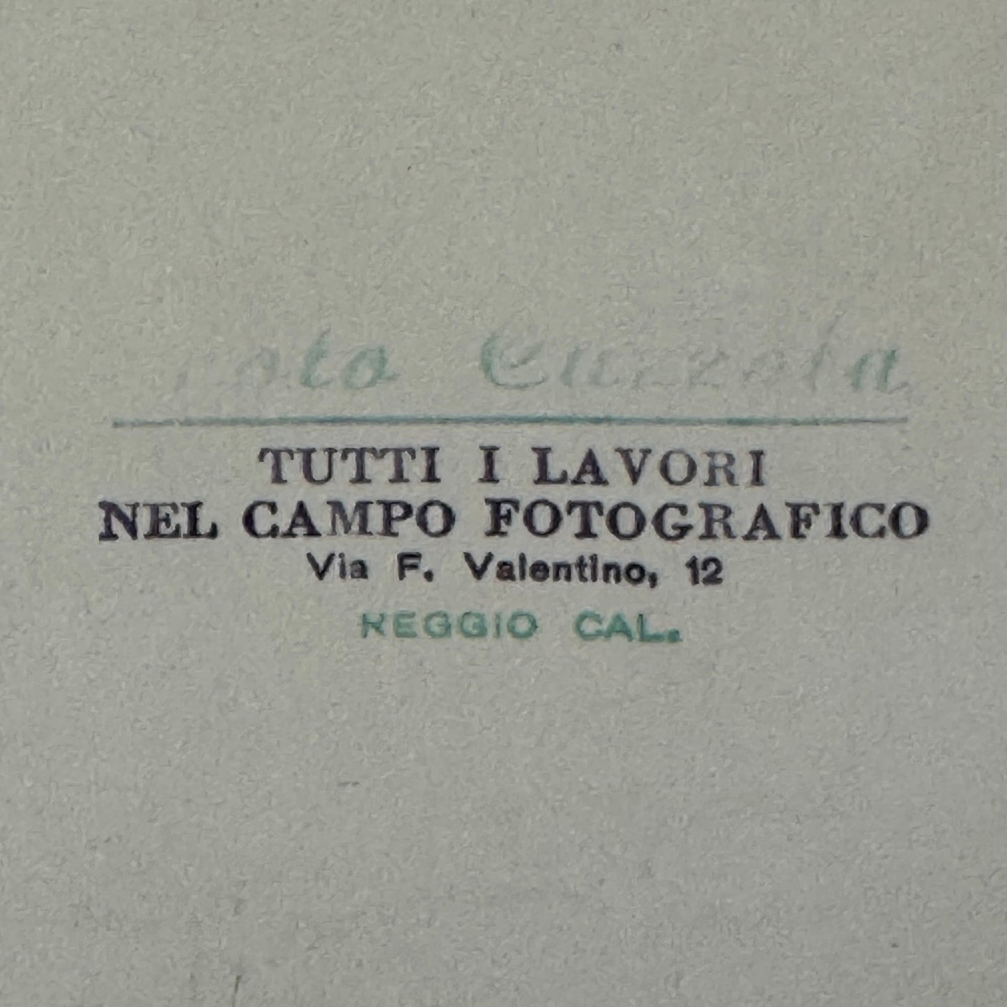 Vintage Racing Driver Photo Photograph Unidentified