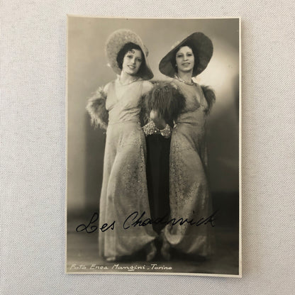 Circus Performer Dancer Acrobat Photo Photograph Print Vintage Les Chadwick