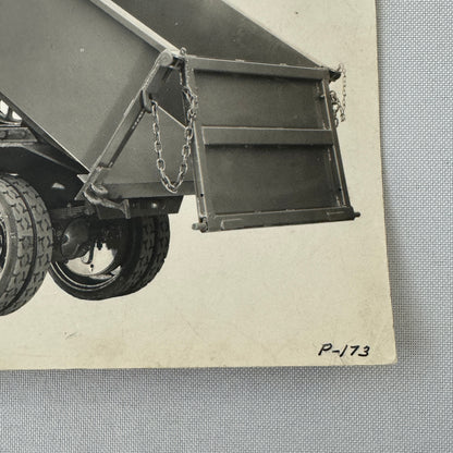 Cleveland Towmotor Dump Truck Construction Equipment Factory Photo Photograph