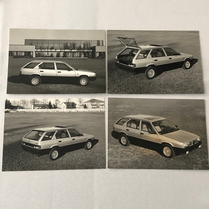 Alfa Romeo 33 4x4 Giardinetta 1984 Pininfarina Press Photo Photograph Lot of 4