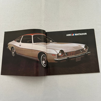 1974 AMC Car Sales Brochure Catalog Matador Gremlin Hornet Javelin Ambassador