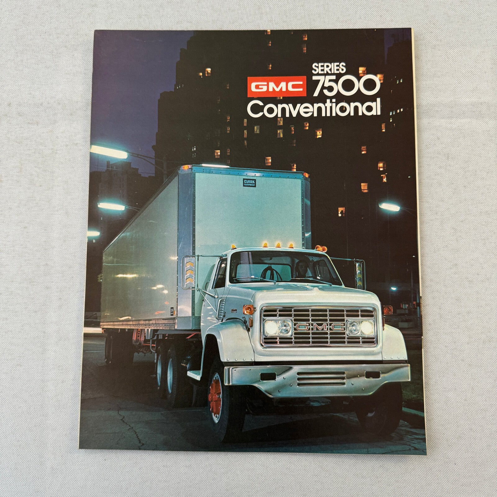 GMC 7500 Series Conventional Truck Sales Brochure Catalog