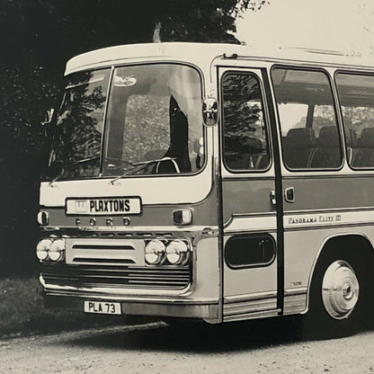 Vintage 1973 Ford R Series PSV Luxury Coach Bus Factory Photo Photograph UK 