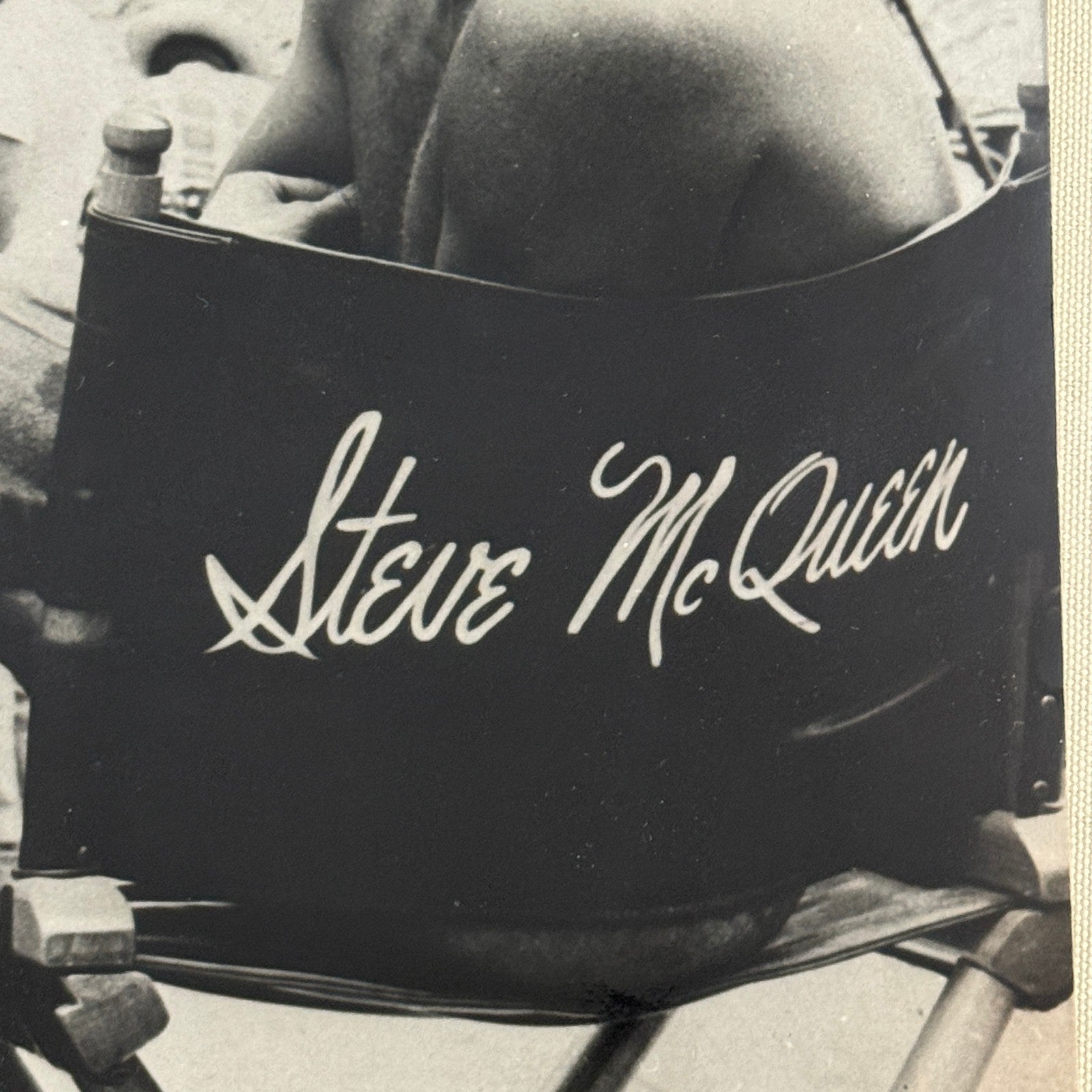 Vintage Steve McQueen Photo Actor Movie Film EFE Press Photo Photograph Print