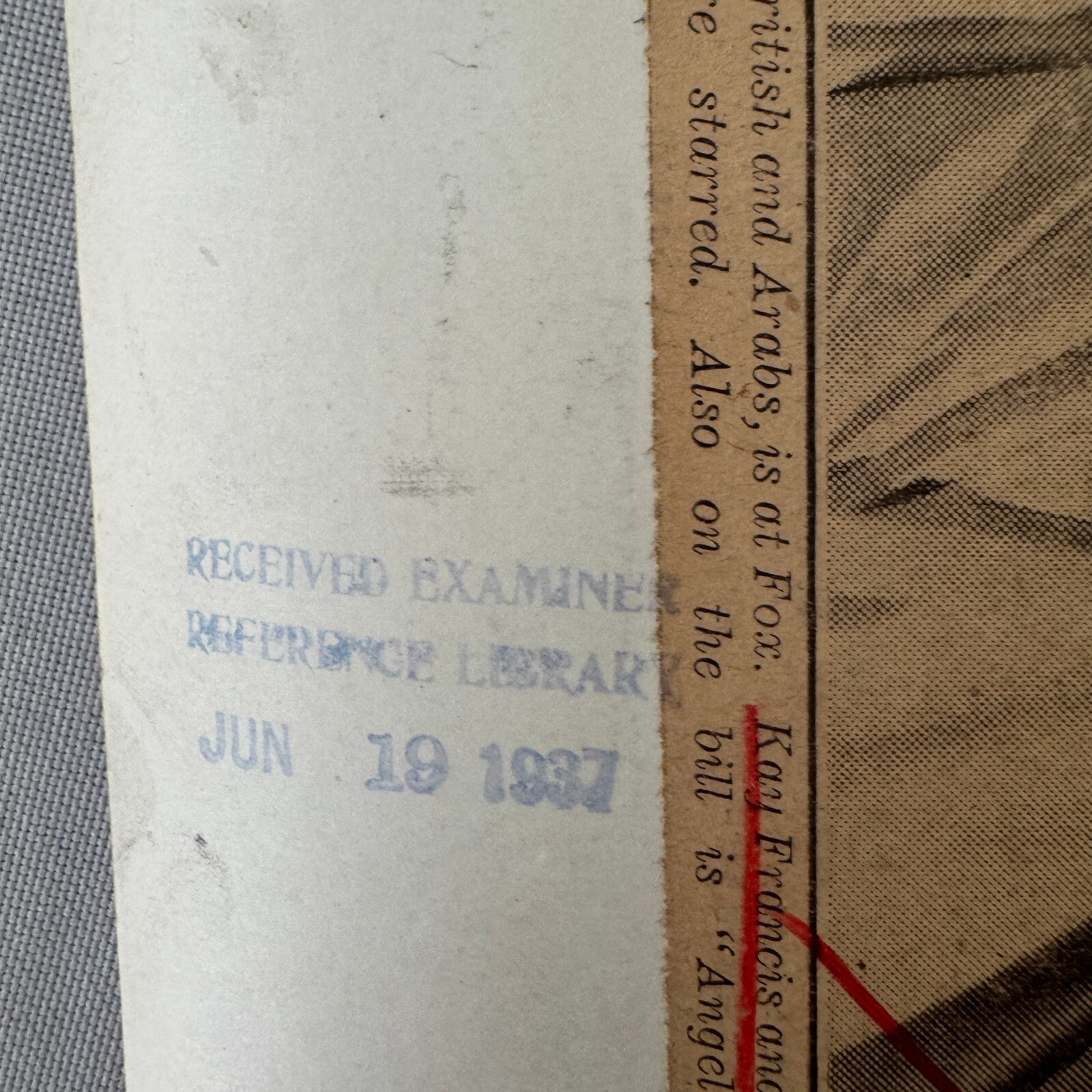 Vintage Movie Press Photo Photograph Another Dawn Film Errol Flynn Kay Francis