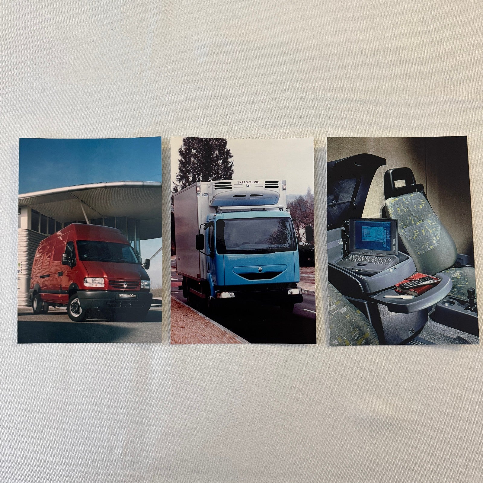 2000 Renault Truck Press Kit Magnum Midlum Dakar Rally Mascott Photos GERMAN