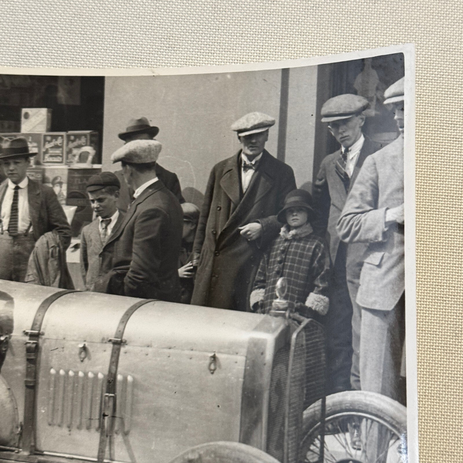1922 Tourist Trophy TT Race Racing Photo Photograph Vintage Enfield Allday Car