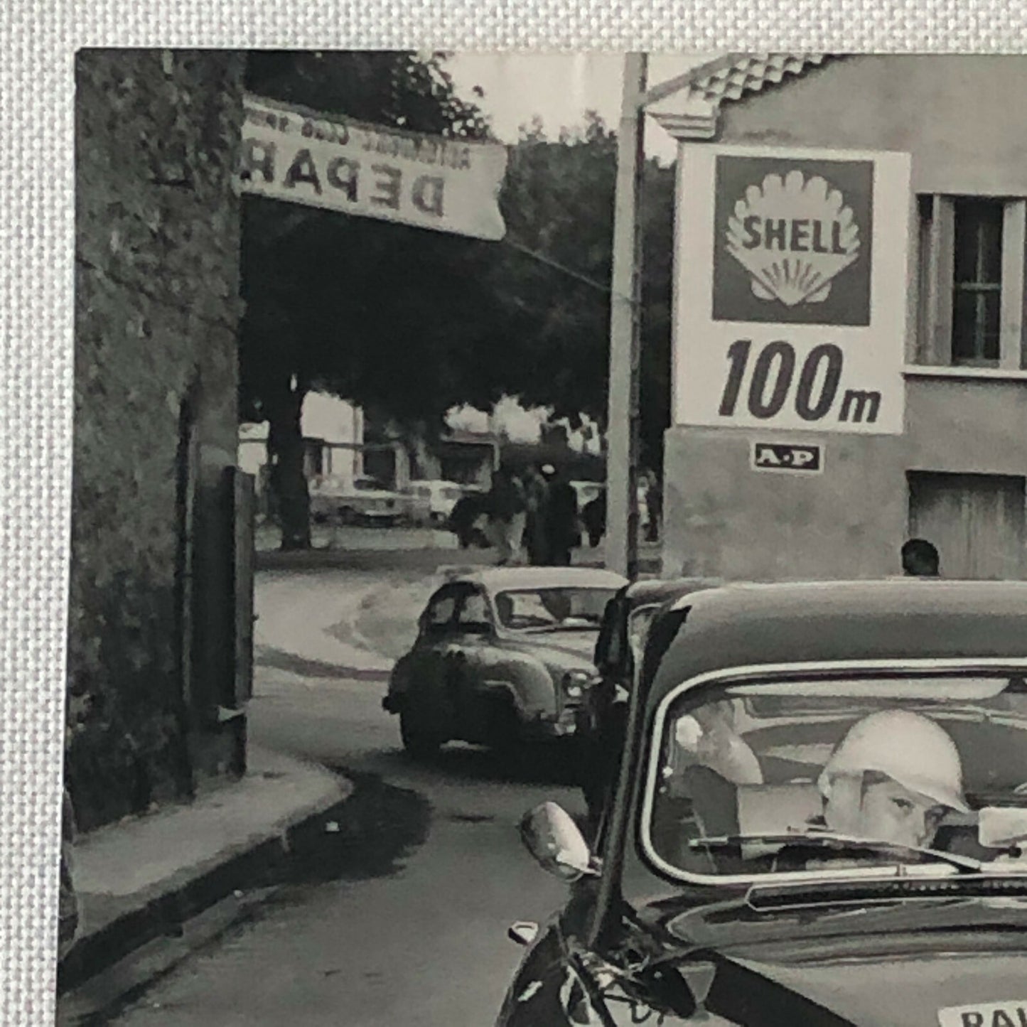 Vintage Pat Carlsson Moss Rally Racing Driver Photo Photograph Saab Car 